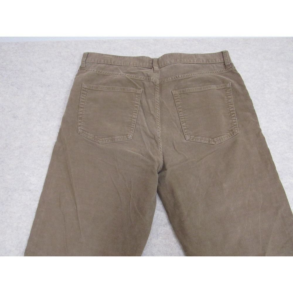 J.Crew Mens Brown Classic Straight Corduroy Pants 34x32 Stretch Cotton Cord - Picture 9 of 10
